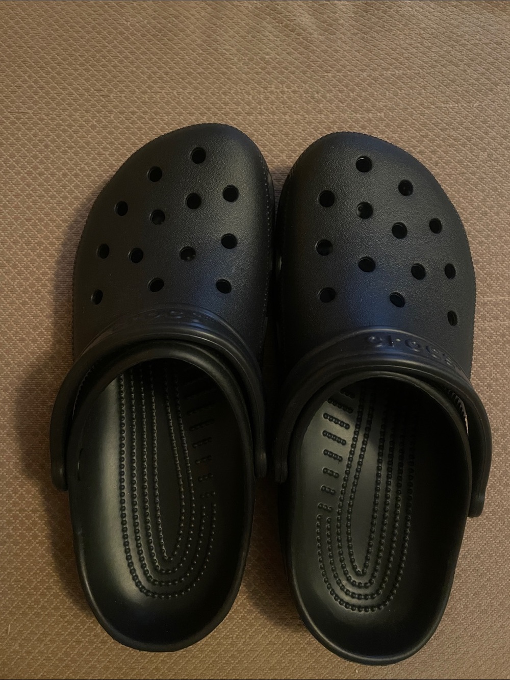Brand new black Crocs